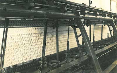 Rascheltronic Warp Knit Machine from Bade Mill