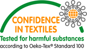 Tested For Harmful Substances According to Oeko-Tex Standard 100